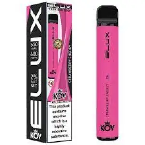 Elux Bar Legacy Series Disposable Vape 600 puffs - 20mg - Strawberry Energy